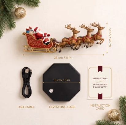 Sleigh Loft™ Santa’s Flying Sleigh