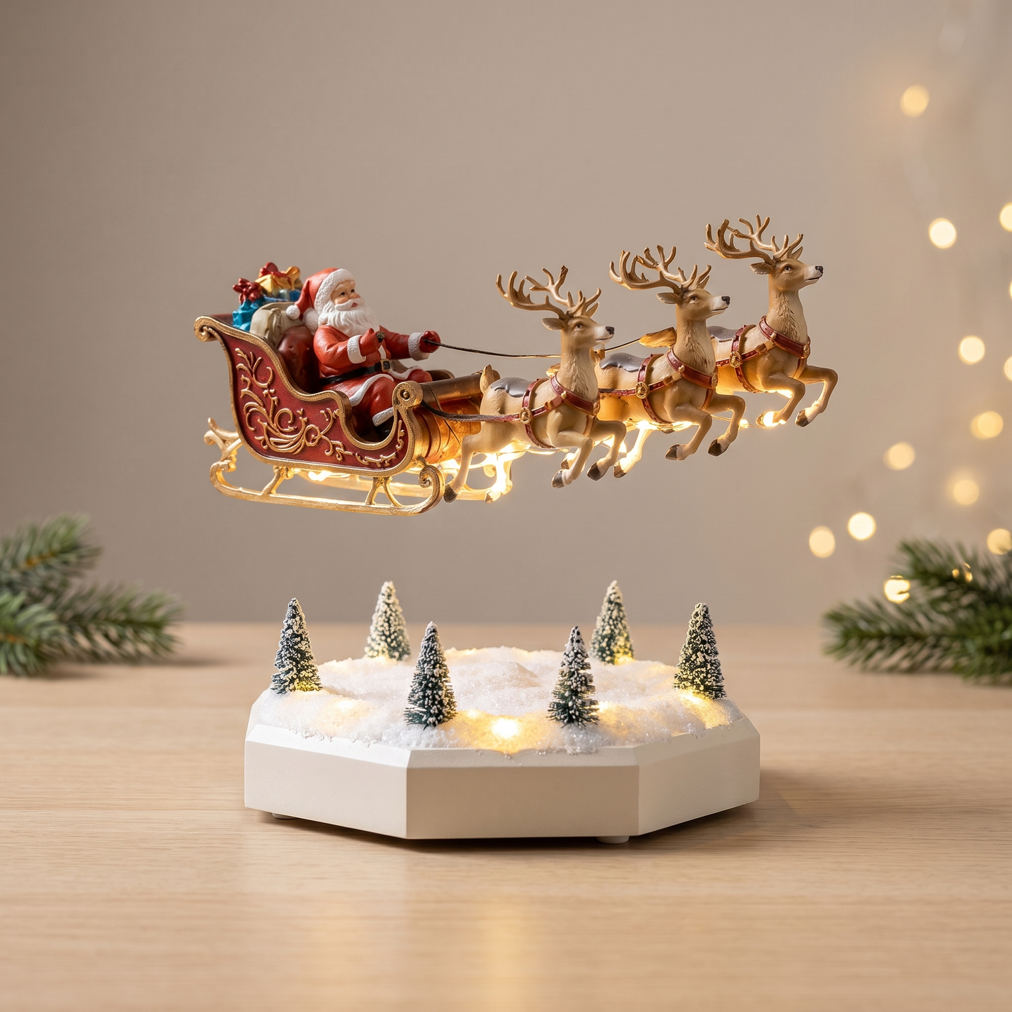 Sleigh Loft™ Santa’s Flying Sleigh